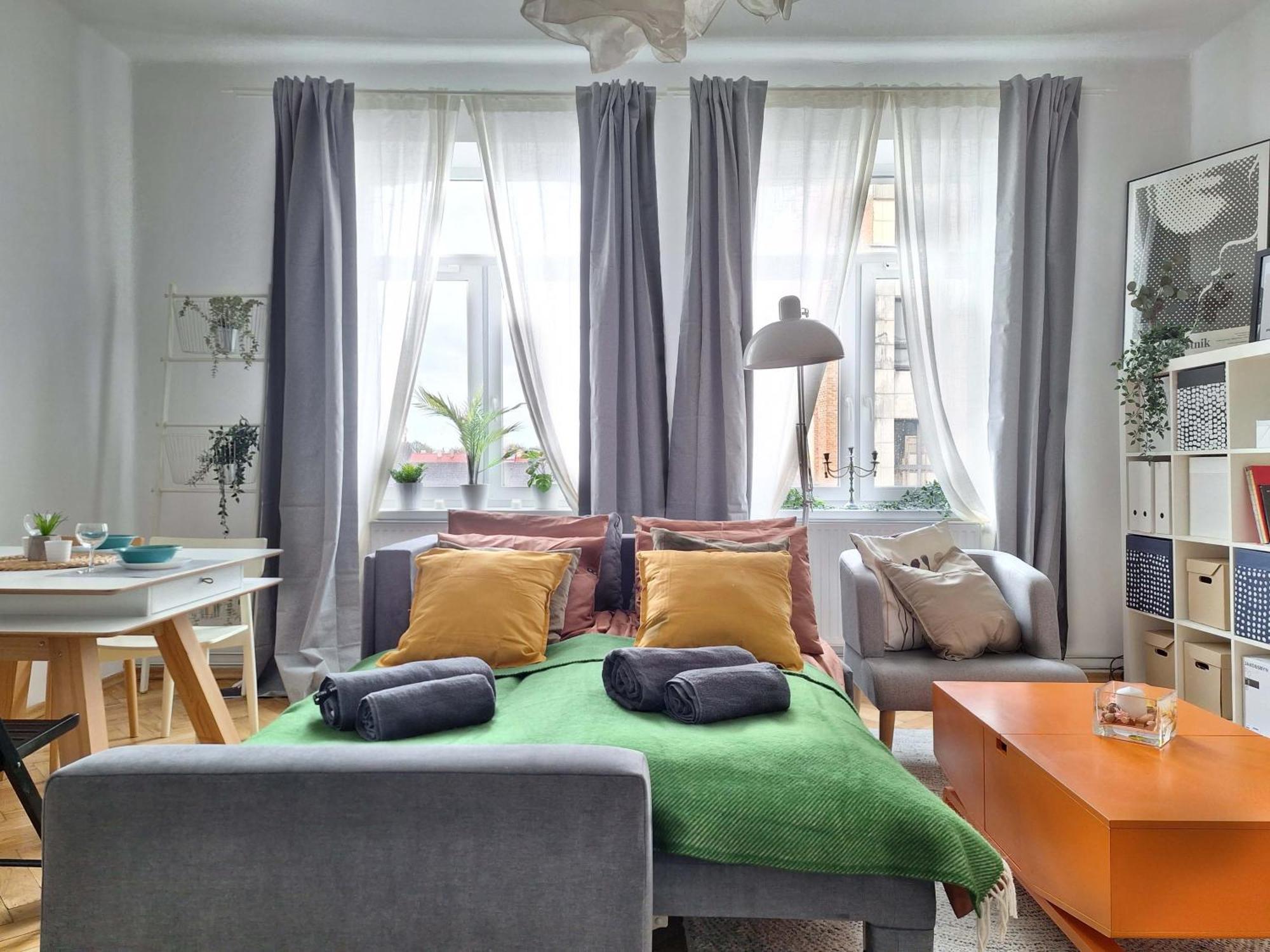 Leilighet Beautiful And Spacious 69m2 For 5 Guests Next To Florian's Gate *